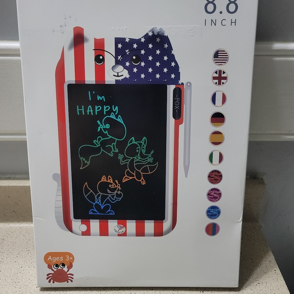 8.8 Inch Cat-Themed Drawing Tablet
